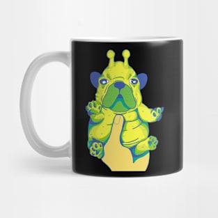 Funny Alien Dog Gneep Gnorp Mug